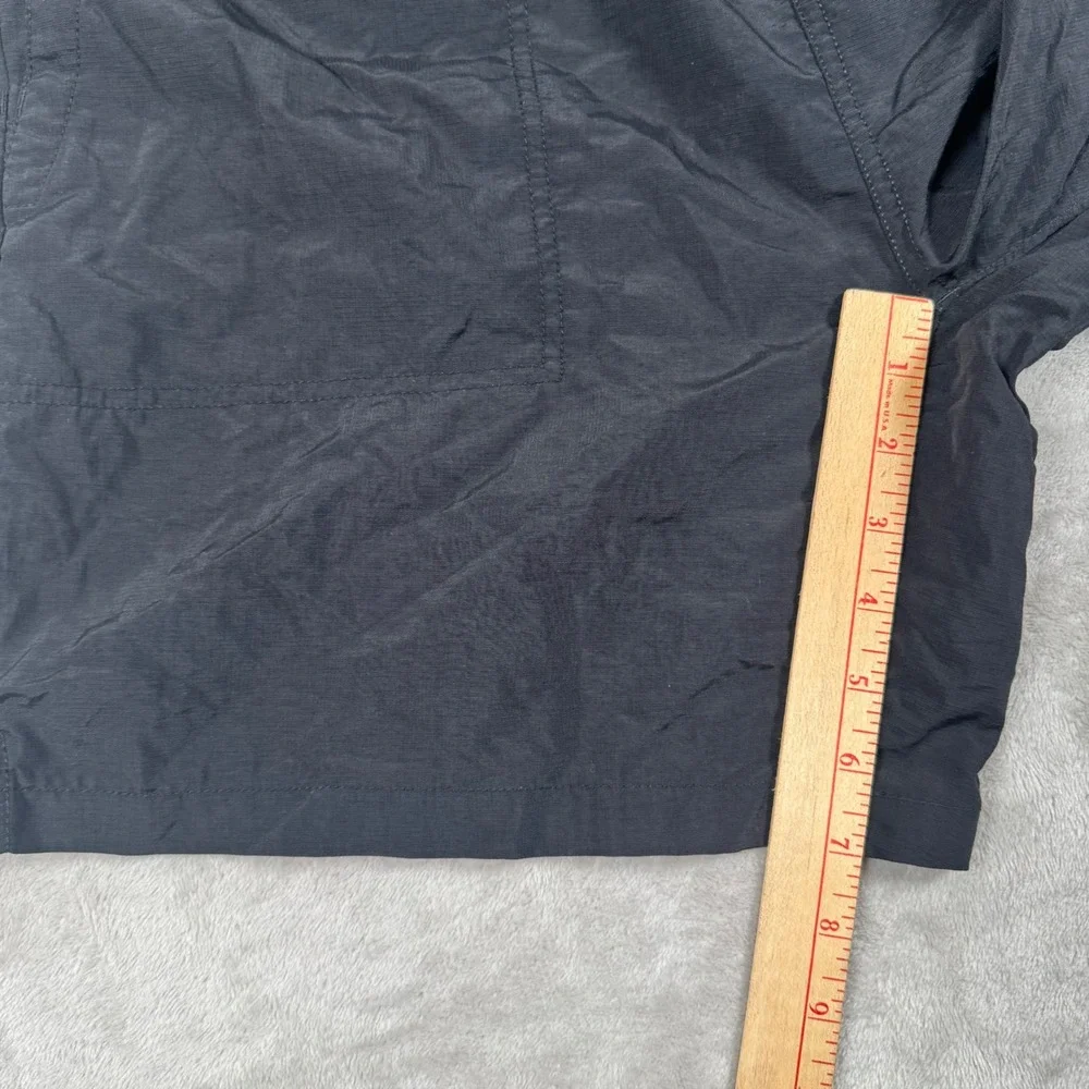 The North Face Shorts Mens Large Black Nylon Elastic Waist Athletic Hiking